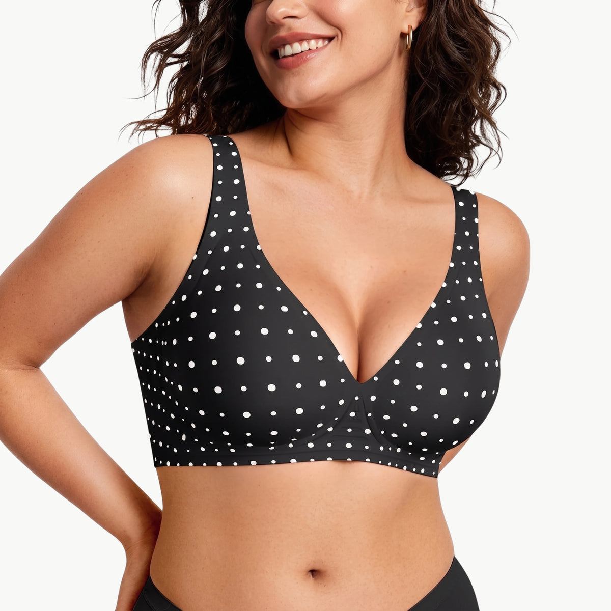 AneaGel™ – Soutien-gorge push-up sans armature col V