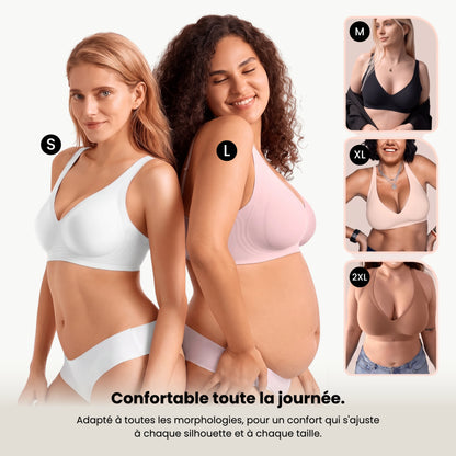 AneaGel™ – Soutien-gorge push-up sans armature col V