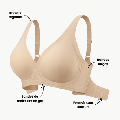 AneaGel™ – Soutien-gorge push-up sans armature col V