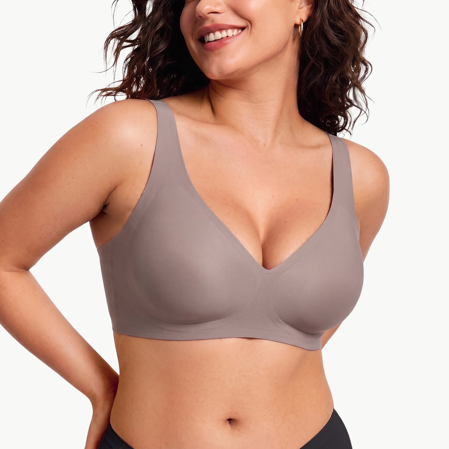 AneaGel™ – Soutien-gorge push-up sans armature col V
