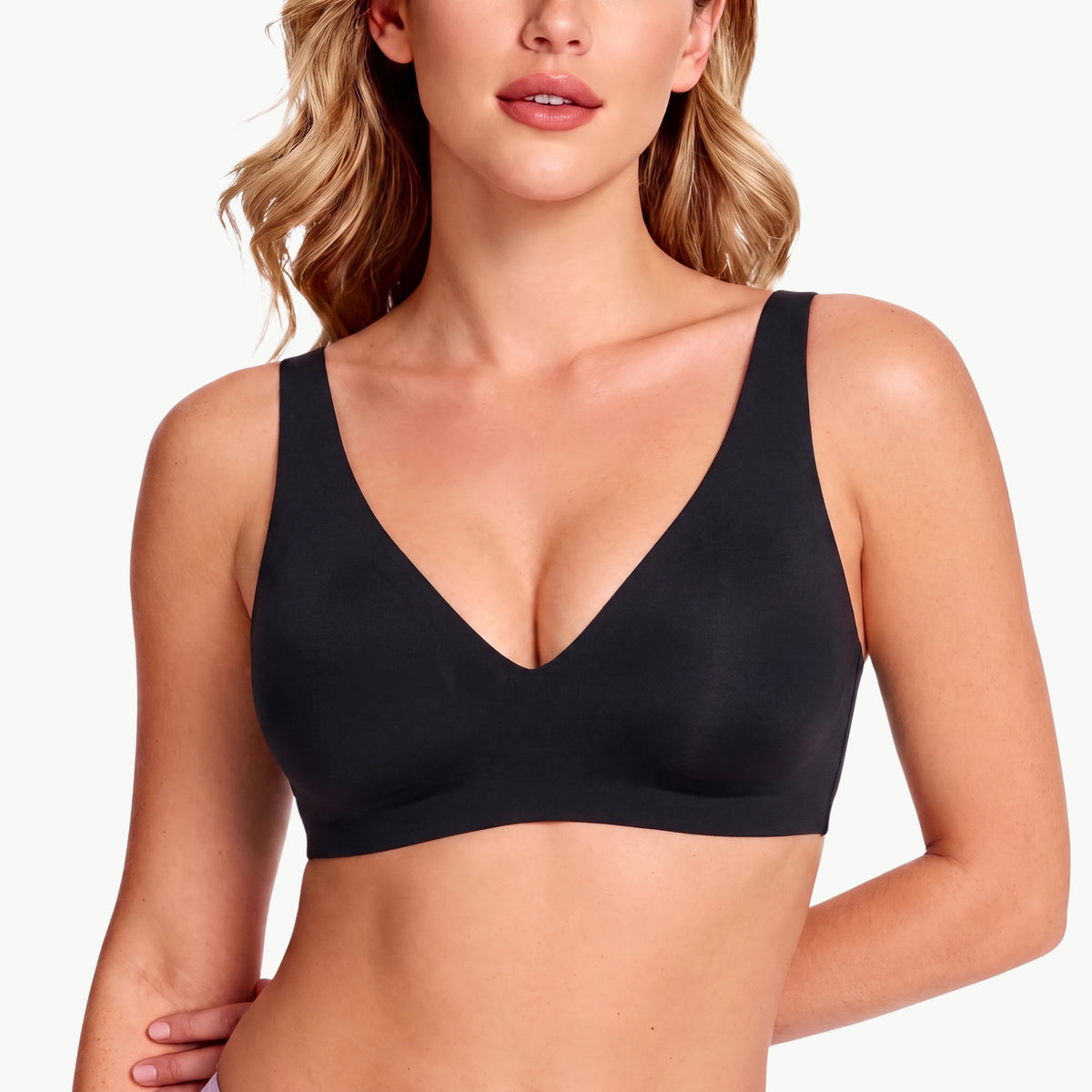 AneaGel™ – Soutien-gorge push-up sans armature col V
