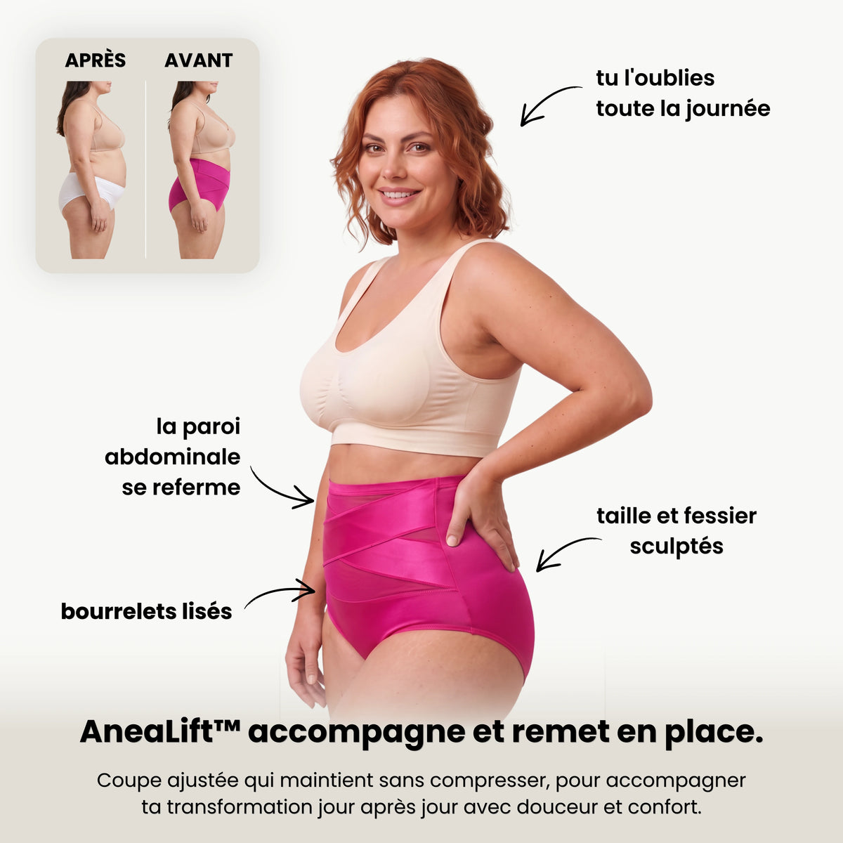 AneaLift™ – Culotte gainante post-partum 360°