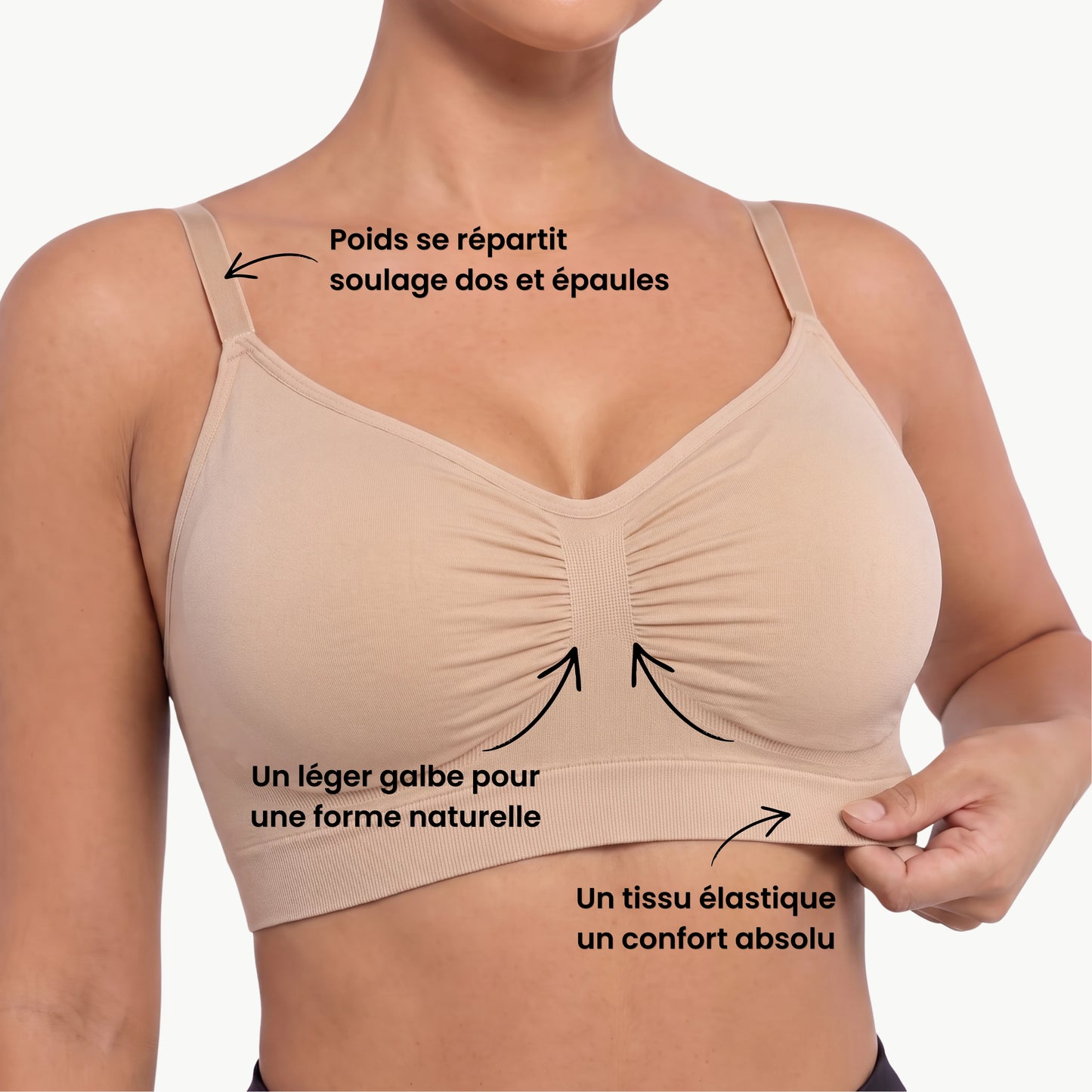 AneaConfort™ – Soutien-gorge sans armature, confort absolu